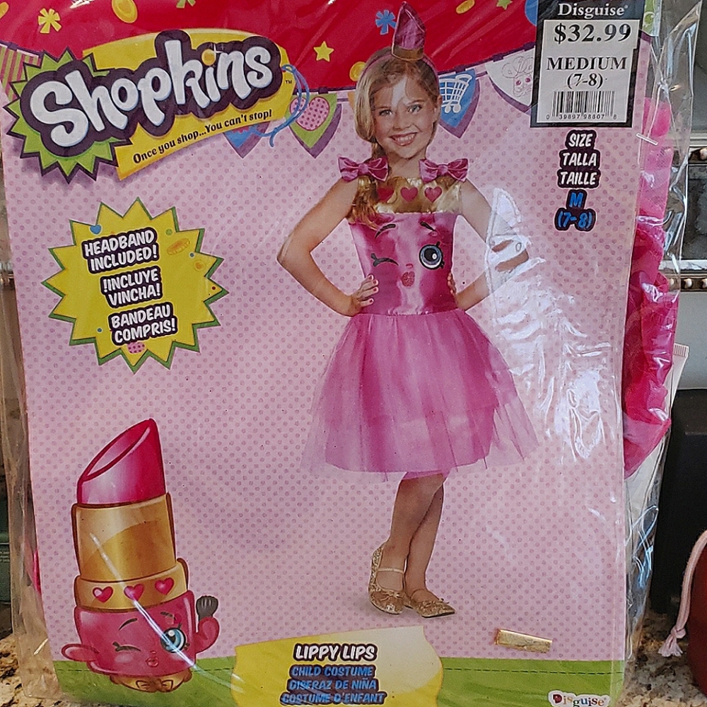Lippy Lips Shopkins costume